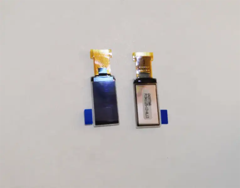 WiseChip VG-6428TSWAG03 LCD panel for MP3 Player Smart Watch