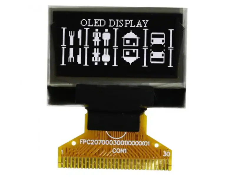 Winstar WEO012864CWAP3N00001 LCD