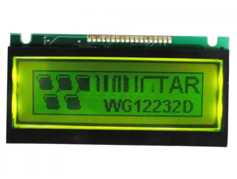 Winstar WG12232D-YYH-V LCD