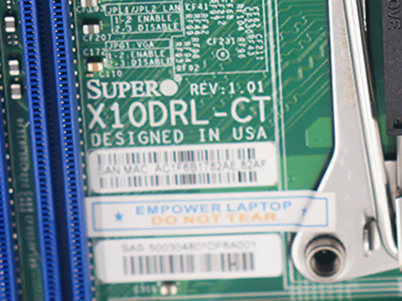 Supermicro X10DRL-CT Industrial Motherboard