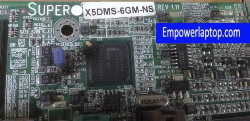 Supermicro X5DMS-6GM-NS 604 Server-Hauptplatine