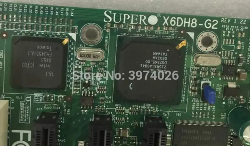 SuperMicro X6DH8-G2 Dual 604 320SCSI Server motherboard