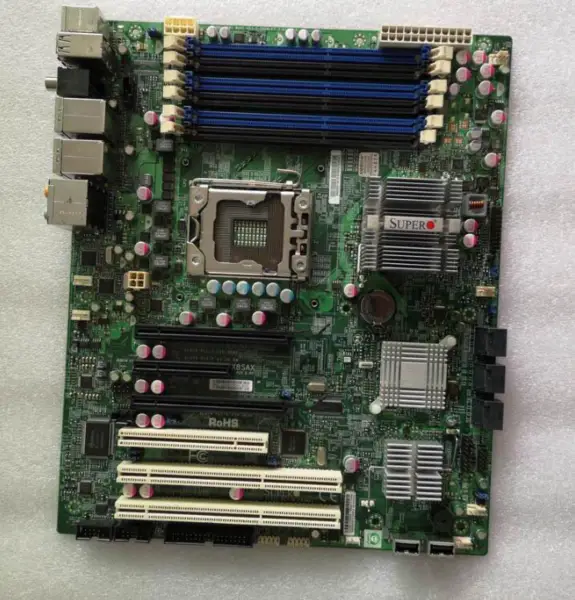 Supermicro X8SAX REV 2.00 LGA 1366 X58 DDR3 Server motherboard