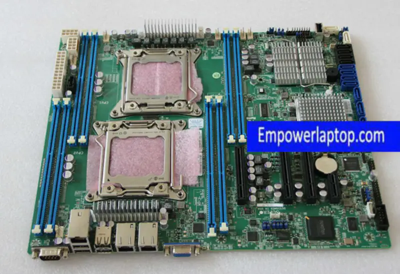 Supermicro X9DRL-7F LGA2011 E5-2690V2 Server motherboard