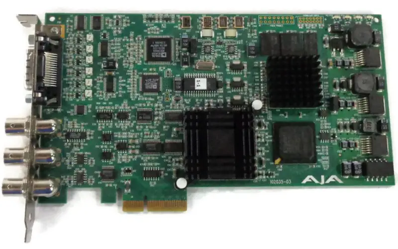 AJA KONA LHe Z-OEM-LHe-Ro 8/10-bit unkomprimierte analoge/digitale SD PCIe Capture-Karte 102035-03