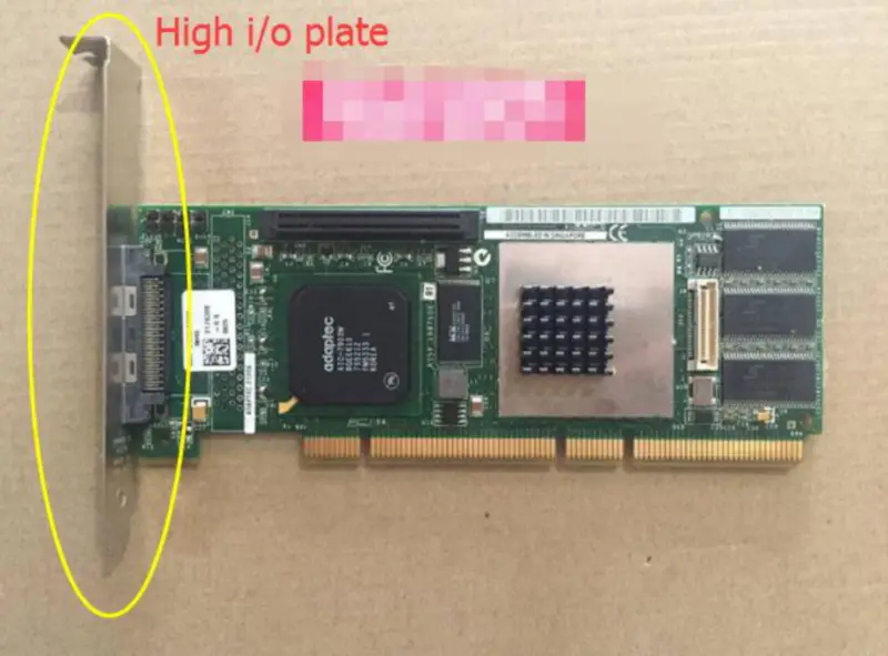 Adaptec ASR-2120S/64MB 320MB SCSI RAID-Karte