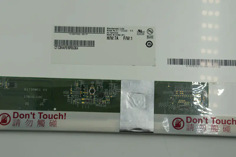 B173RW01 V.5 V2 V.4 V0 V1 LP173WD1 LTN173KT02 N173FGE-L21 L23 LTN173KT01 K01 N173O6-L02 Rev.C1 40-pin 17.3'' LCD螢幕