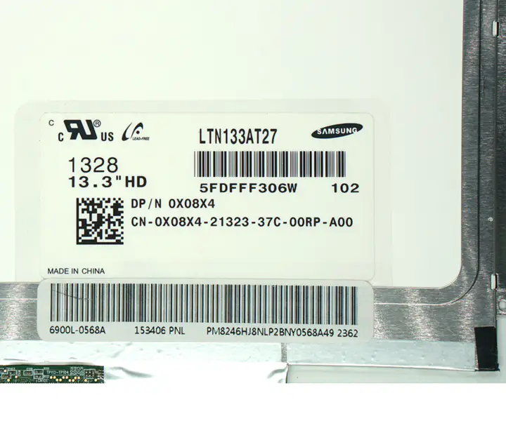 Dell Latitude E6320 E6330 LTN133AT27 LP133WH2 TLA2 LTN133AT16 13.3 inch LCD led screen WXGA HD