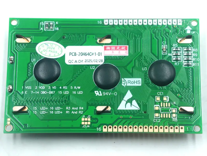 Mgls20464sp PCB-20464C#1-01 LCD Board