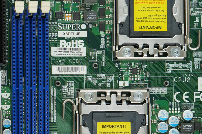 Supermicro X8DTL-IF X58 LGA 1366 Server-Hauptplatine