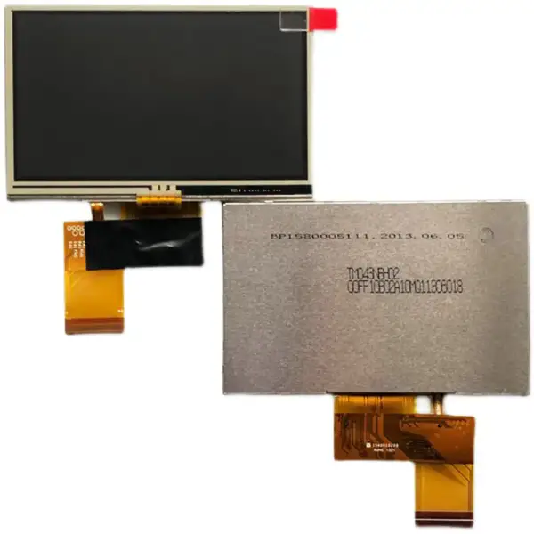 Pocket LED screen 4.3 Inch 300 Nits Lcd Tft Tm043ndh02 Tm043nbh02/05