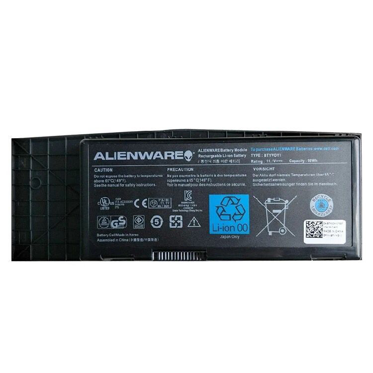Batterie Original 90Wh Dell Alienware M17X R3-3D