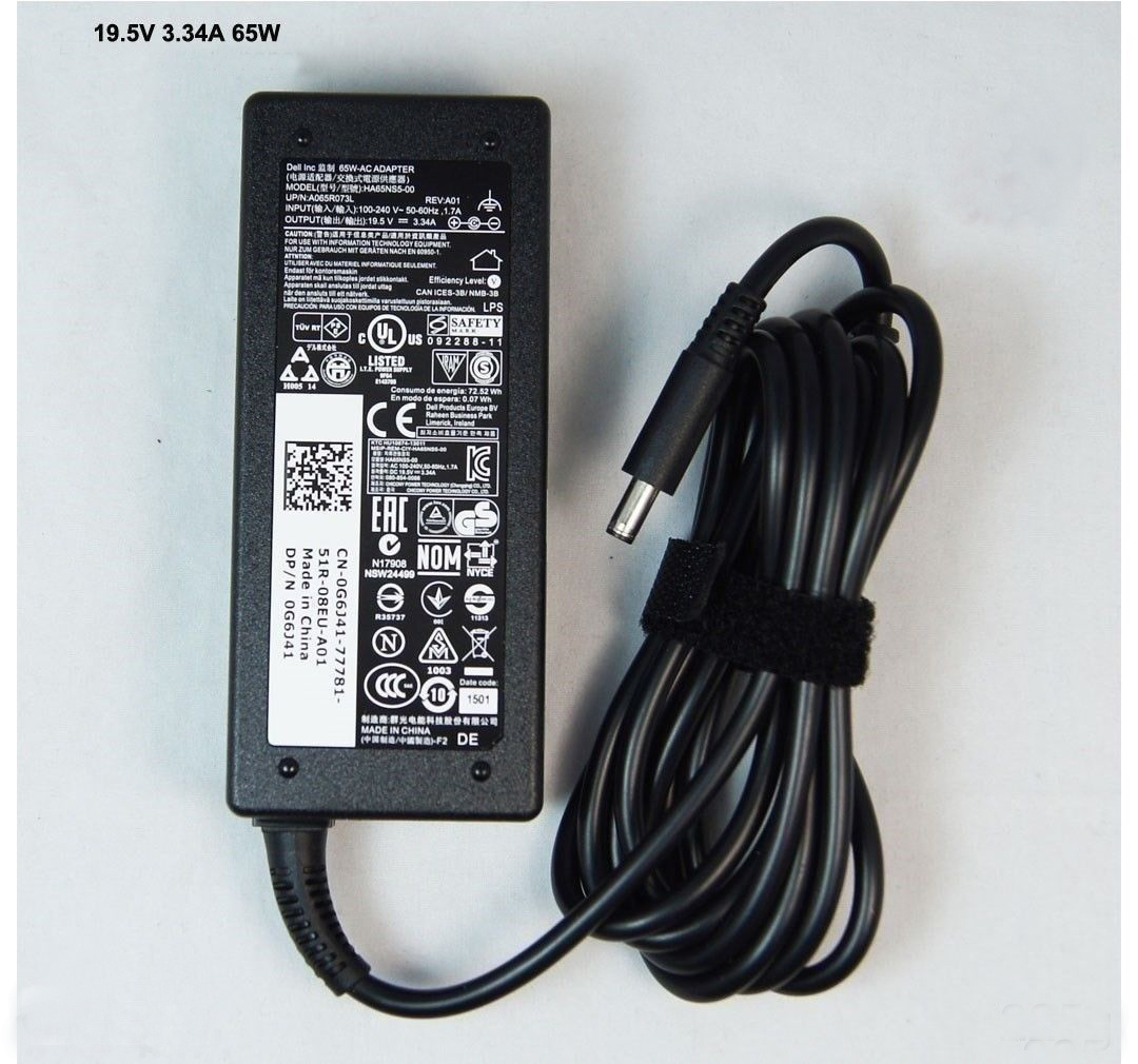 Adaptateur CA Chargeur 65W Dell Chromebook 13 7310