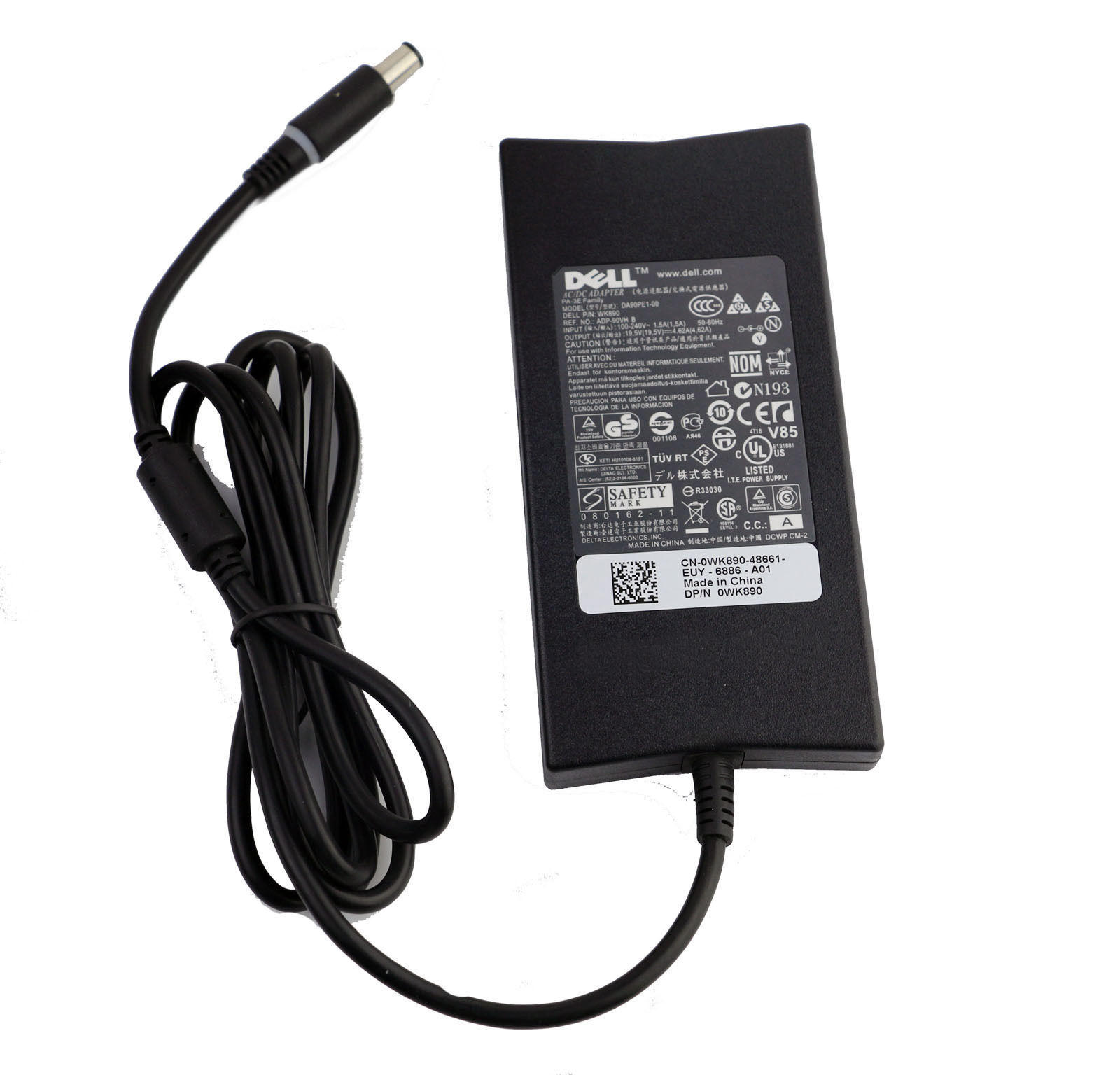 90W Chargeur AC Adaptateur Dell Inspiron 17R N7010