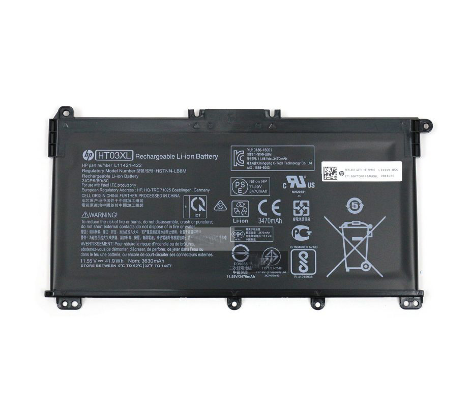 Original Batterie HP Pavilion 15-cw0014au 15-cw0014nc 11.55V 41.9Wh [FRHP-HT03XL-2636]