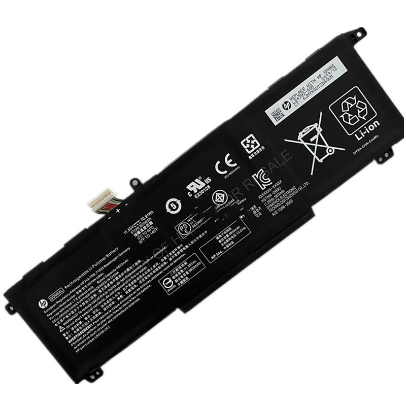 Batterie HP Omen 15-ek0004nq 15-ek0004ns 11.55V 70.91Wh